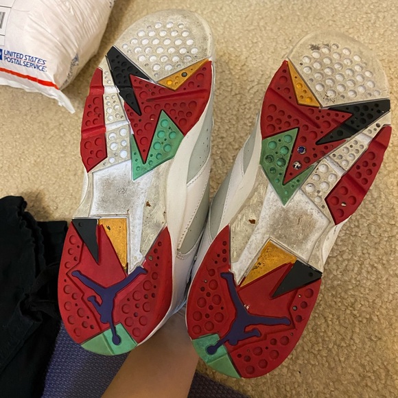 Air Jordan 7 Retro hare 2015 GS - Picture 4 of 5